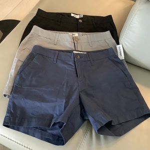 Three pairs old Navy shorts